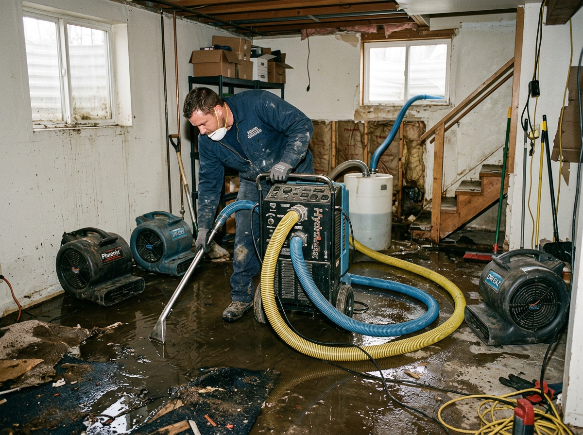 water damage restoration in Littleton